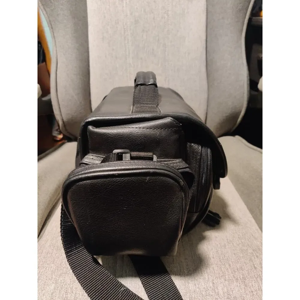 Sony Black PVC Video Camera Bag Camcorder Case with Shoulder Strap 15
